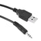 Car Dashboard Moto USB 2.0 3.5mm M/F AUX Lead Extension Cable
