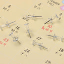 Plastic Reusable Stationery Supplies Drawing Pins Clear Push Pins Push Pins