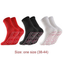 2pcs Unisex Winter Self-Heating Health Socks Pain Relief Stockings (White) Newly