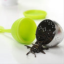 Home Infuser Herbal Filter Tea Leaf Strainer Diffuser Silicone Stainless Steel