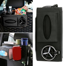 Universal Tissue Box Car Seat Storage Bag Auto Cup Rack Seat Back Pocket