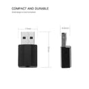 USB Bluetooth 5.0 Audio Adapter Transmitter Receiver For TV Speaker AUX B2U9