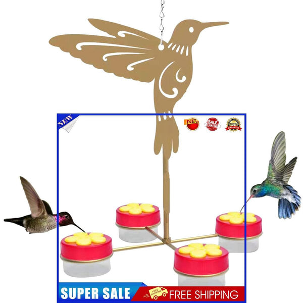 Bird Hummingbirds Feeder Set - Portable Garden Park Outdoor Water Drinking