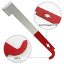 Steel J Hook Bee Hive Tool Beekeeping Honey Scraper Lifter Frame F1T7