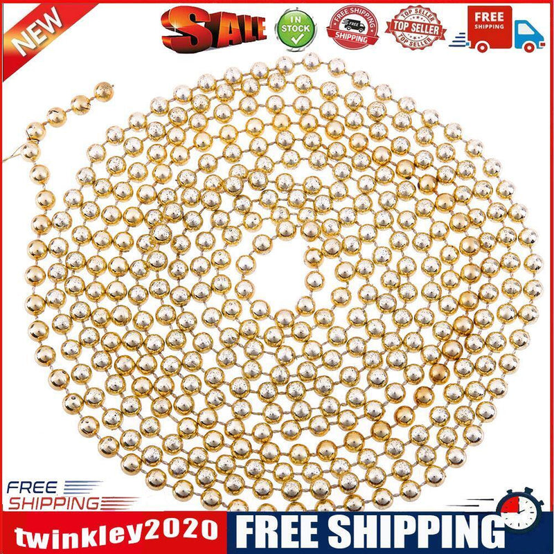 2.7m Beads Christmas Tree Decoration Party Tinsel Xmas Window Decor