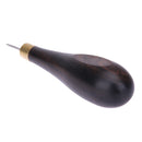 DIY Leather Craft Sandalwood Rhombus Leather Reaming Awl Tool (M) Newly
