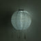 LED Solar Nylon Lantern Lamp Waterproof Outdoor Hanging Lights Festival Decor