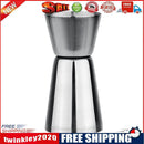 Wine Cocktail Shaker Jigger Single Double Shot Drink Measure Cup (25-50ML)