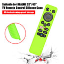 Silicone Remote Control Case Cover for REALME 32/43 in TV (Luminous Green)