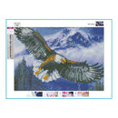 5D DIY Full Drill Diamond Painting Eagle Wings Cross Stitch Kit (30x40cm) Newly