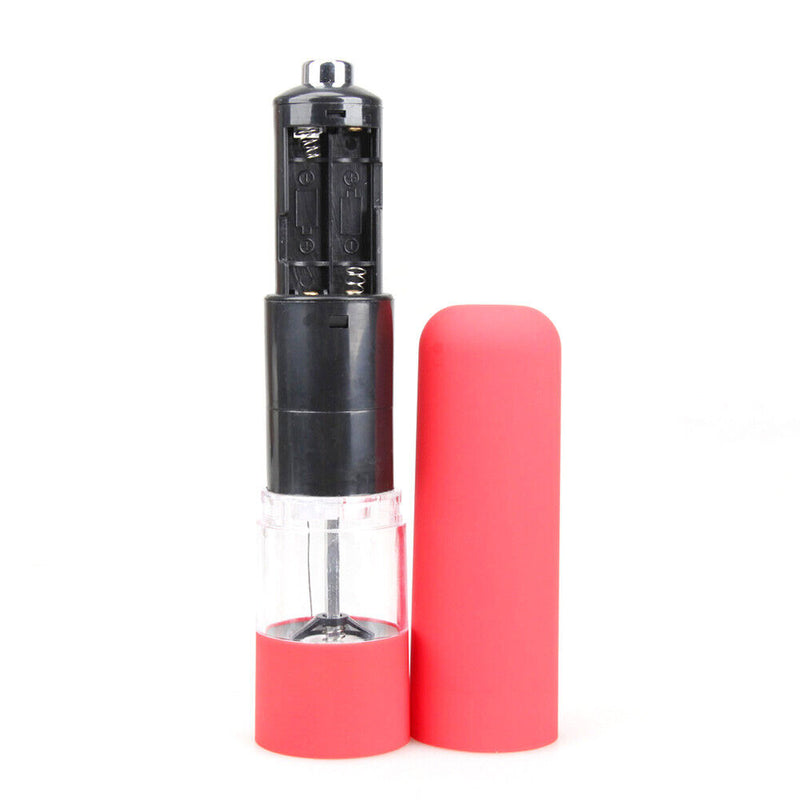 ABS Electric Pepper Salt Spice Mill Grinder Seasoning Grinding Tool (Red)