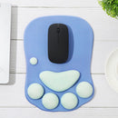 Silicone Gel Non Slip Mouse Pad Mice Mat Wrist Rest Wrist Support For PC Laptop