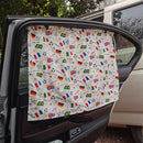 Car Sunshade Curtain Visor UV Protection Auto Styling Accessory (Football) Newly