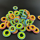 Silica gel Fishing Rod Ring Rod Clip Ring Handle Protective Case Fishing Tackle