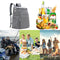 #A 30L Cooler Backpack Waterproof Shoulder Ice Bag Large Capacity Outdoor Equipm