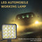 16LED Work Lamp 48W 2880LM 6500K IP67 Waterproof Square Car Truck Mini Spotlight