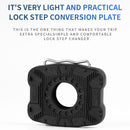 1 Set Road Bike Pedal Plate Bicycle Pedal Flat Bracket Support Adapter Conv