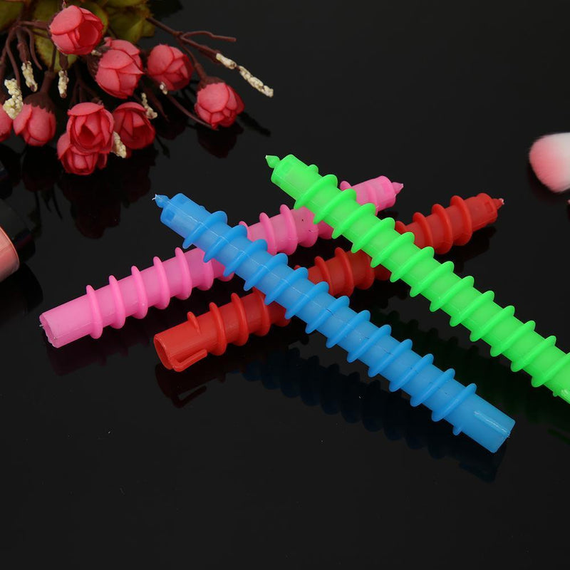 Long Spiral Hair Perm Rod Hairdressing Styling Curler Rollers (02 18pcs)