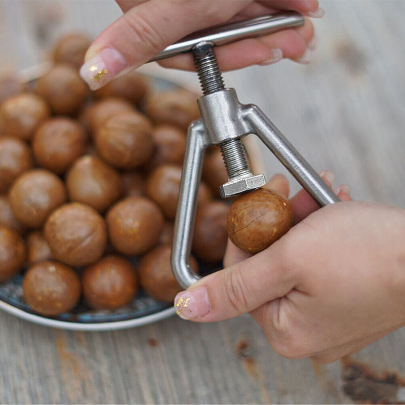Metal Walnut Clip Peeler Household Macadamia Dried Fruit Opener Nutcracker