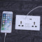 2.1A Wall Socket Dual USB Port Power Adapter Outlets Panel Universal Plug Newly