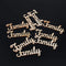 Wedding Tree Crafts Home Decor DIY Wooden Letters Decorations Family Word