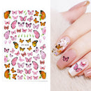Real Pressed Dry Flowers Butterfly Stickers Tweezers & Leaves Kit Crafts