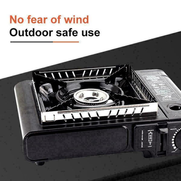 Outdoor Gas Stove Wind Screen Foldable Wind Steel Burner T2B6 P3V4 K7F0 E6B4