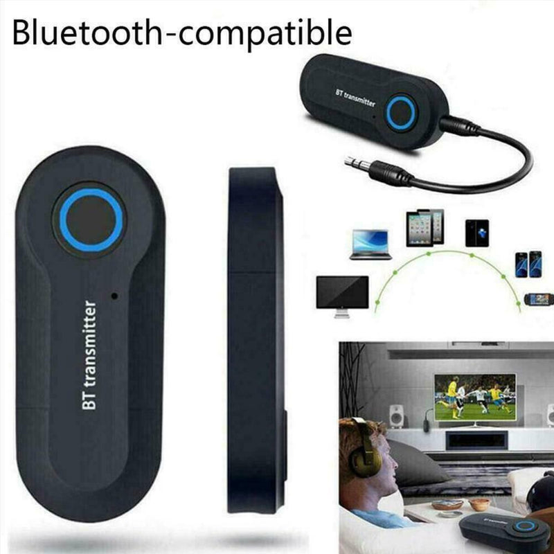 Bluetooth 4.0 Transmitter Audio BT400 Wireless Adapter 3.5mm Stereo TV G8L0
