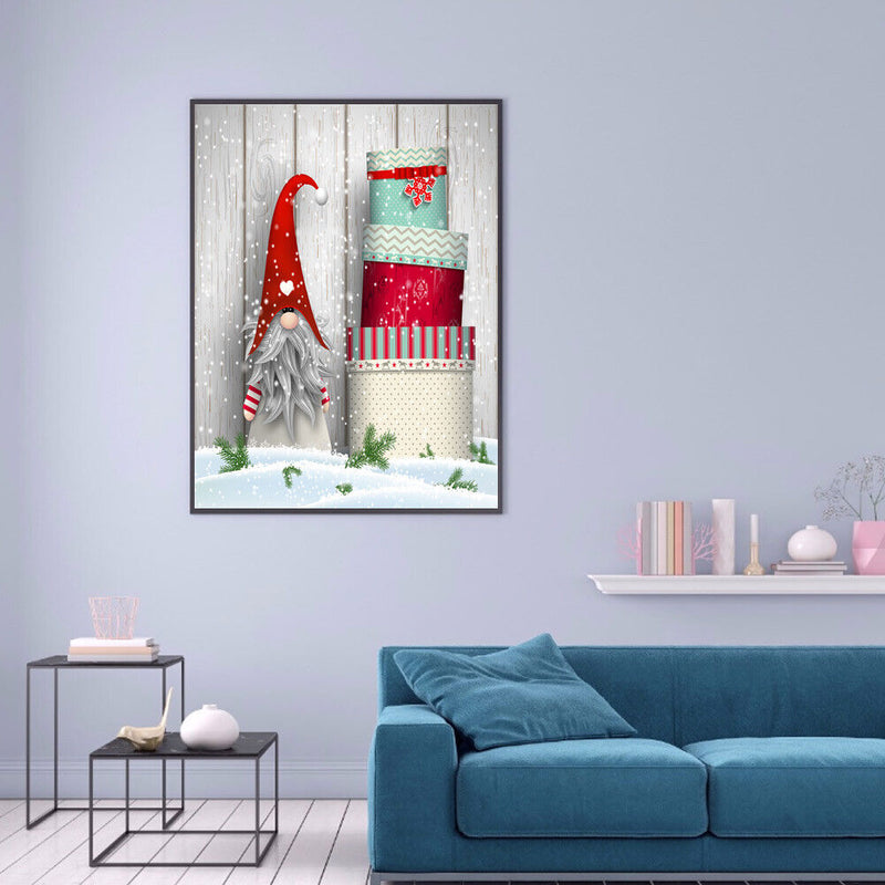 40x50cm Frameless Oil Gnome Paint By Numbers Gift Home Wall Living Room Decor