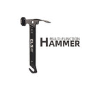 Hiking Aluminum Alloy Handle Camping Hammer Tool Hammer Ground Nail Hammer