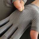 Open/Half Fingers Sun Protection Driving Mittens Anti-Slip Fishing Gloves