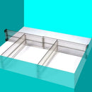 2pcs Adjustable Clapboard Drawer Divider Partition Storage Organiser P7P9 hot.