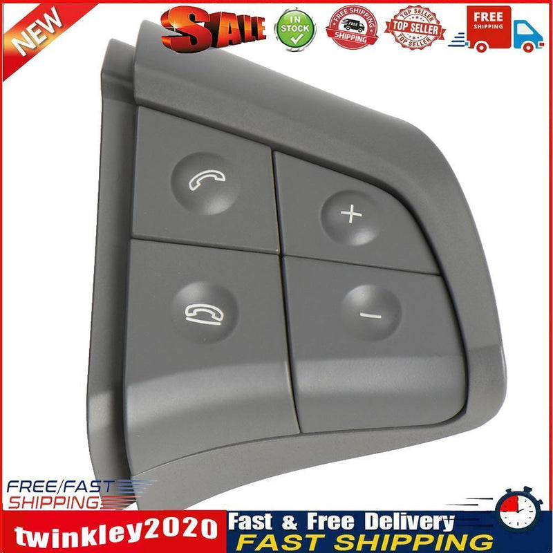 4 Keys Steering Wheel Switch Button for Benz ML/GL/R/B Class (Grey Right) Newly