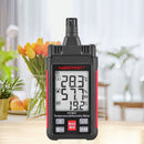HT607 LCD Digital Temperature Humidity Meter Portable Indoor Home Thermometer