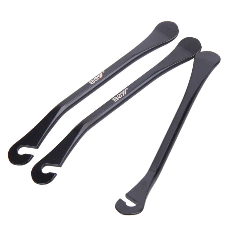 3X Bicycle Bike Metal Alloy Curved Steel Tyre Tire Lever Repair Wrench