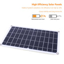 5v Solar Power Panel Usb-Type C Solar Battery Foldable Charging Tool for Ou