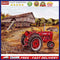 Oil Paint By Numbers Farm Car Frameless Picture Craft Kit for Home Living R