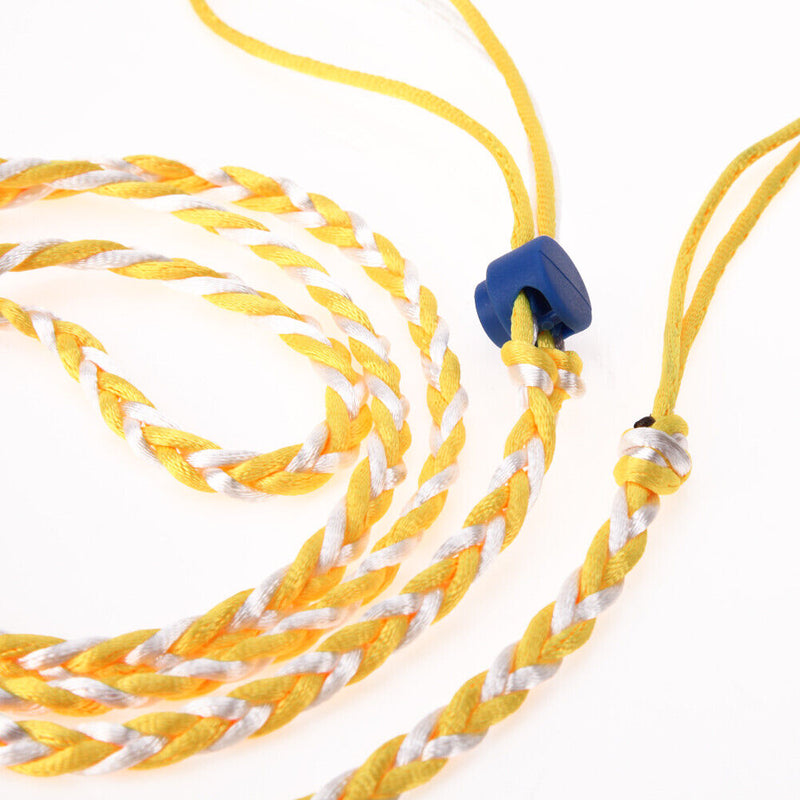 Pet Hamster Cage Leash Adjustable Pet Rat Mouse Harness Rope Leash(Yellow) Newly