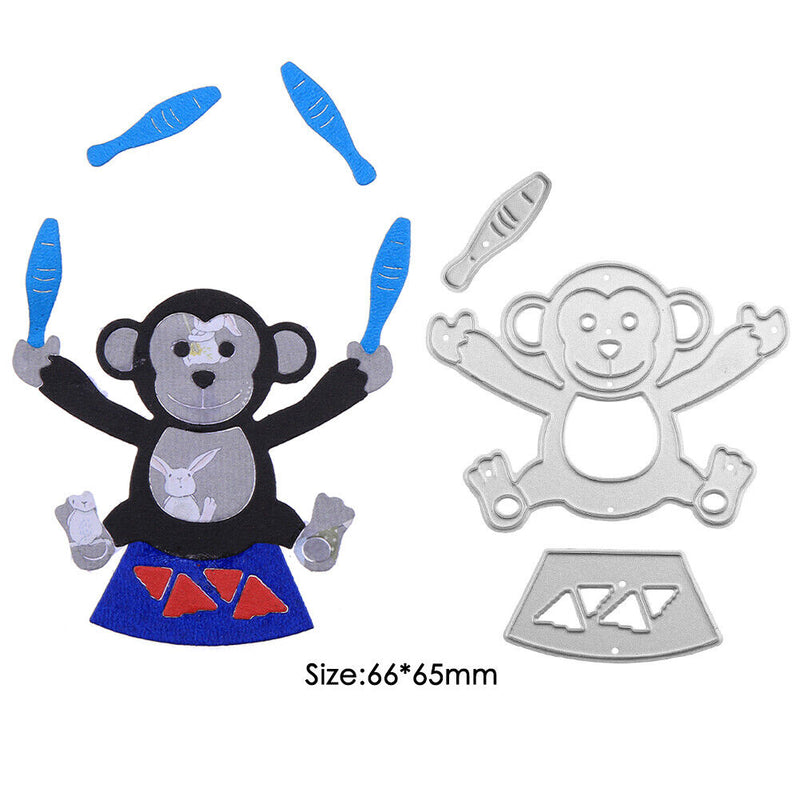 Animal Cutting Dies Stencil Scrapbook Embossing DIY Craft Album Card Gift (B-2125