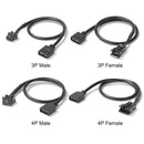 Motherboard RGB Adapter Cable for PC LED Light Strip SM Wire (4P Female)