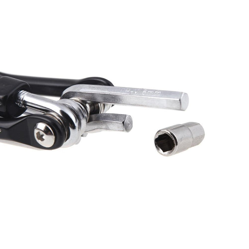 11in1 Bicycle Repairing Set Bike Repair Tool Kit Wrench Screwdriver black Newly