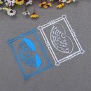 2pcs Rainbow Frame Metal Die Embossing Stencil For DIY Scrapbooking