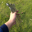 Stainless Steel Folding Wood Stove Outdoor Camping Picnic Burning Rocket Stove