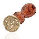 Sealing Wax Classic Initial Wax Seal Stamp Alphabet Letter J Retro Wood Newly
