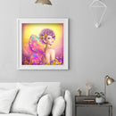 5D DIY Part Special Shaped Drill Diamond Painting Girl