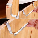 Stainless Steel Kitchen Bath Towel Holder Rack Door Storage Scarf Hanger Newly