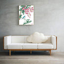 Partial Cross Stitch 14CT Cotton Thread DIY Happy Branch Printed Embroidery K