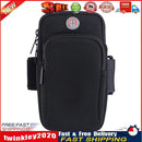 Outdoor Sports Phone Arm Bag Men Women Running Phone Holder Bags (Black) Newly