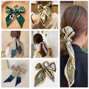 Hair Scrunchies Hair Scarf Floral Ribbon Headband Hair Ribbon Hairband Scarf