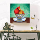 5D DIY Full Round Drill Parrot Diamond Painting Embroidery Art Craft Home Decor